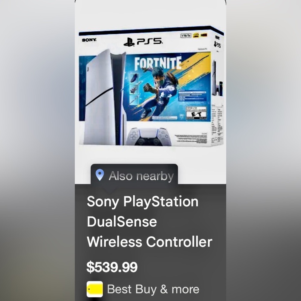 *BrandNew* PlayStation 5 Console 1TB Fortnite - Flowering Chaos Bundle